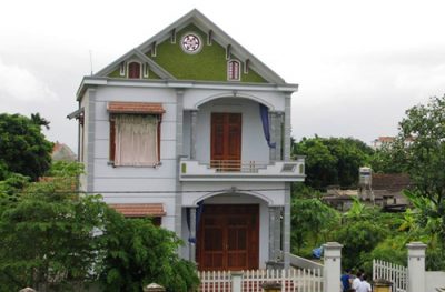 Căn nhà nơi xảy ra án mạng. Photo Courtesy: Minh Cương
