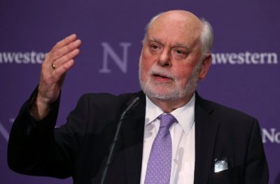 Giáo sư J. Fraser Stoddart. Photo Courtesy: Reuters