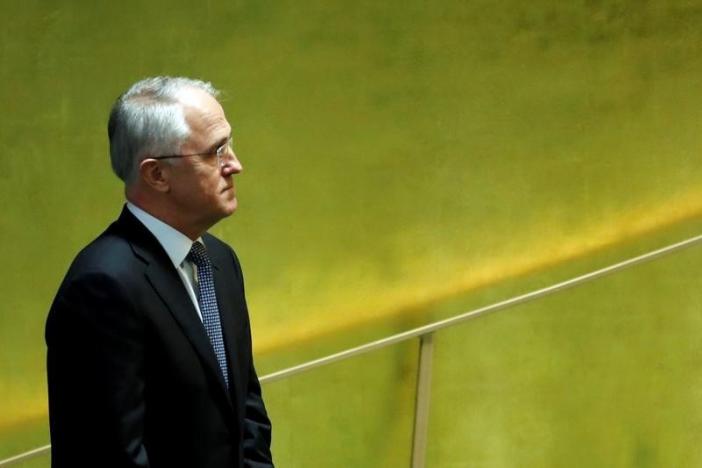 Australia's Prime Minister Malcolm Turnbull enters the General Assembly Hall to speak during the 71st United Nations General Assembly in Manhattan, New York, U.S. September 21, 2016. (Photo: Reuters)