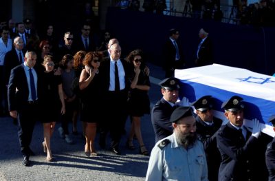Hàng trăm nguyên thủ các nước đã đến Israel tiễn đưa cựu Tổng thống Peres. Photo Courtesy: Reuters