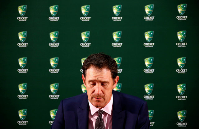 Cricket Australia Chief Executive Officer (CEO) James Sutherland reacts as he talks during a media conference at the WACA Ground in Perth, Australia, November 4, 2016.  (Photo: Reuters)