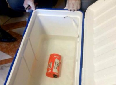 A flight recorder retrieved from the crashed EgyptAir flight MS804. (Photo: Egyptian Aviation Ministry via Reuters)