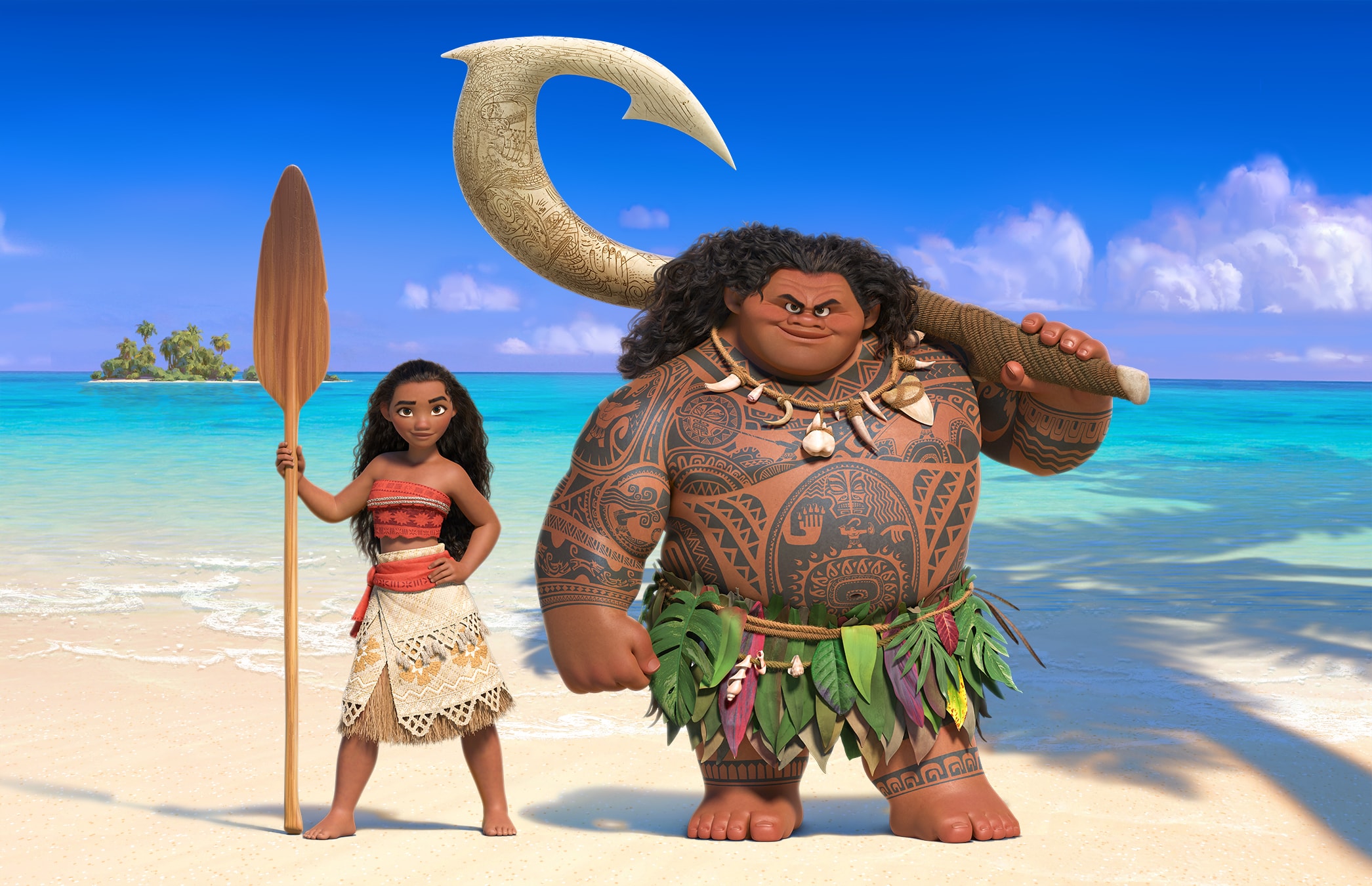 Poster của phim hoạt hình Moana. Photo Courtesy: Internet