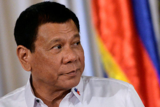 Philippine President Rodrigo Duterte. (Photo: Reuters)