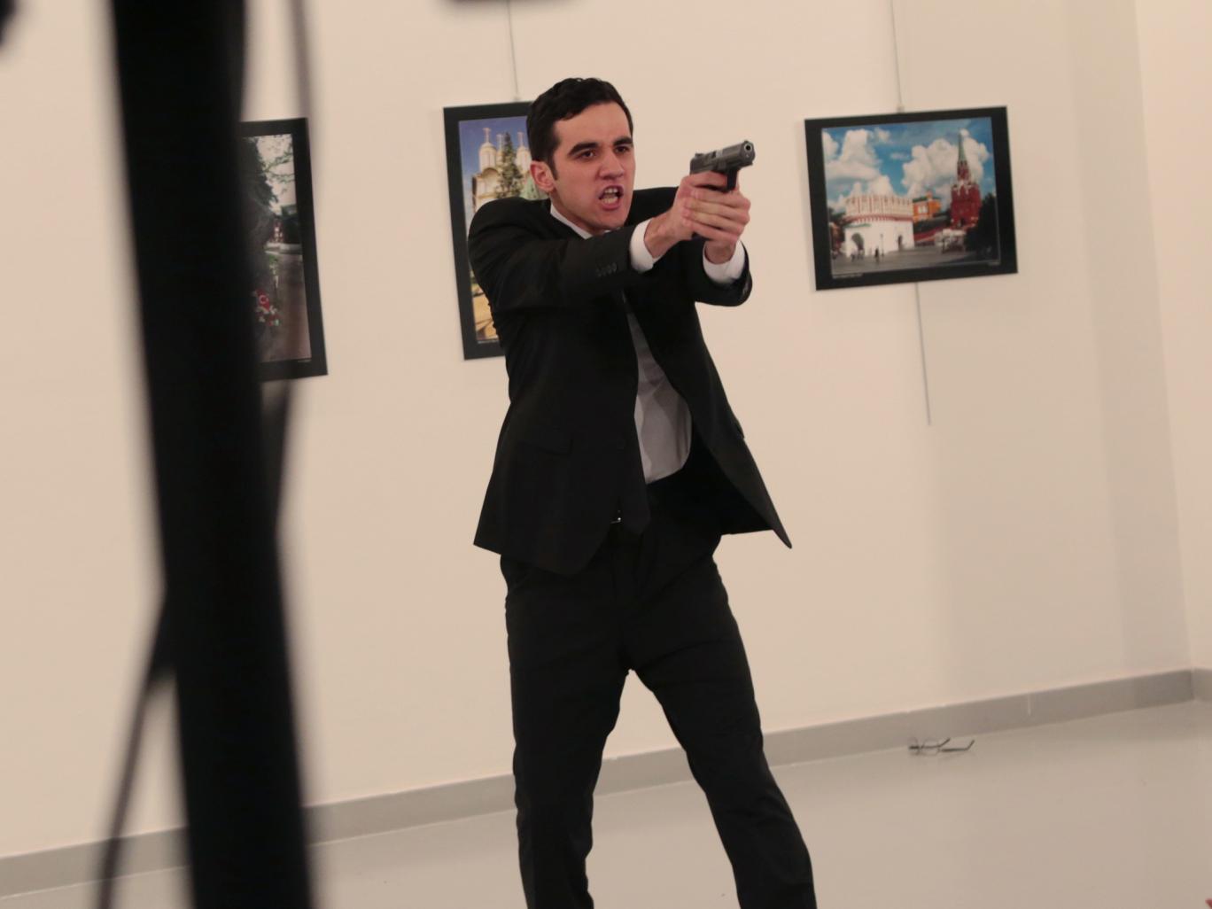 The gunman opened fire at a photo gallery in Ankara, Turkey (Photo Courtesy of AP)