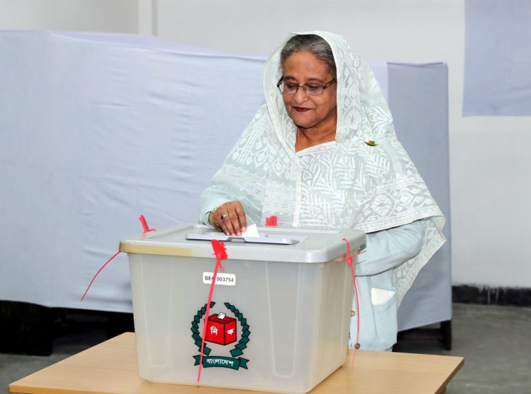 Bangladesh Pm Hasina Scores Big Election Win Opposition Claims Vote Rigged Tvts